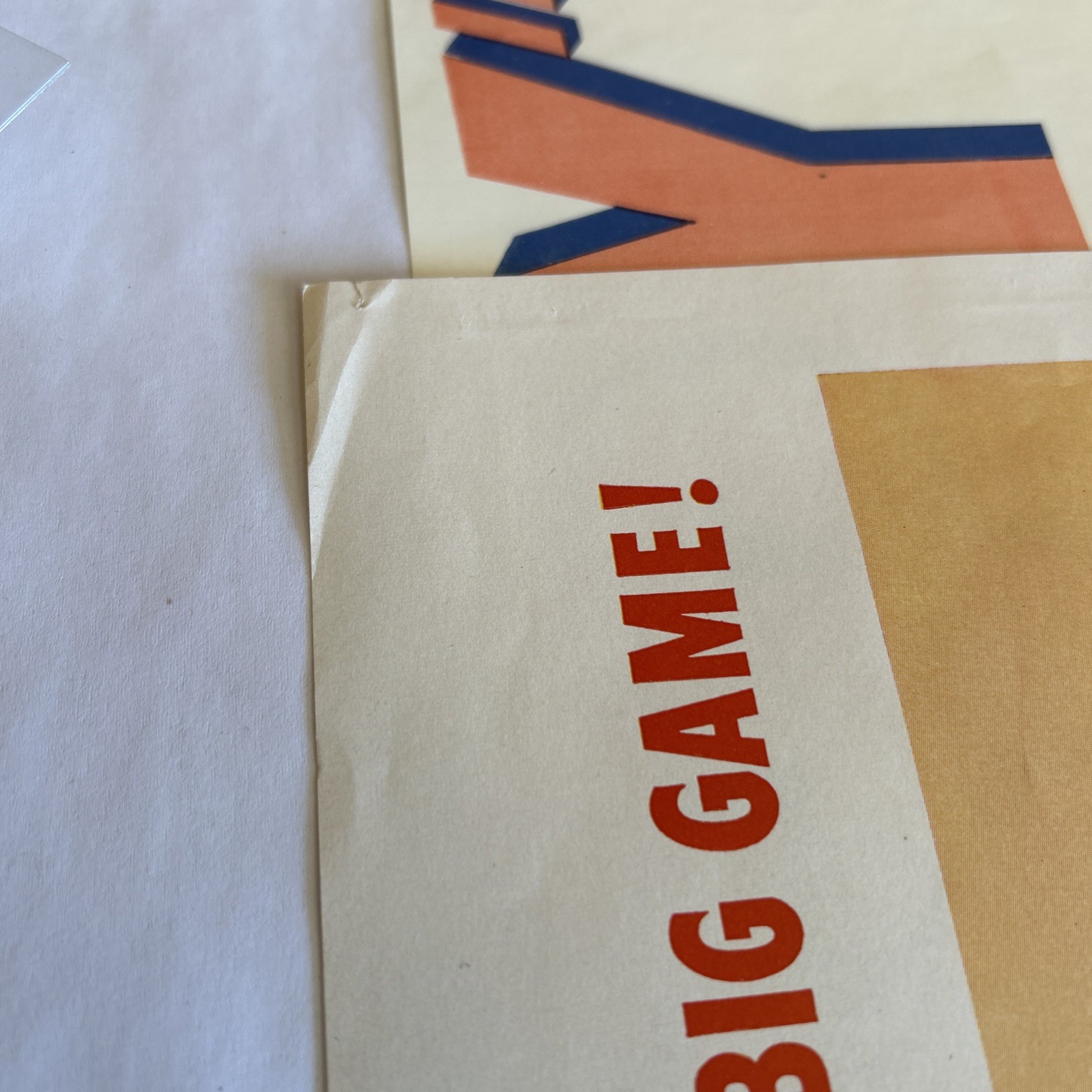 2 Original Pepsi -cola Paper Signs Both Double Dots Signs