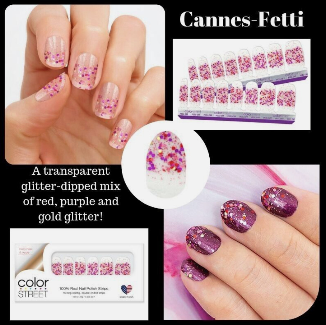 Color Street Nail Strips: *SHIMMER/GLITTER/GLITTER-DIPPED OVERLAYS*