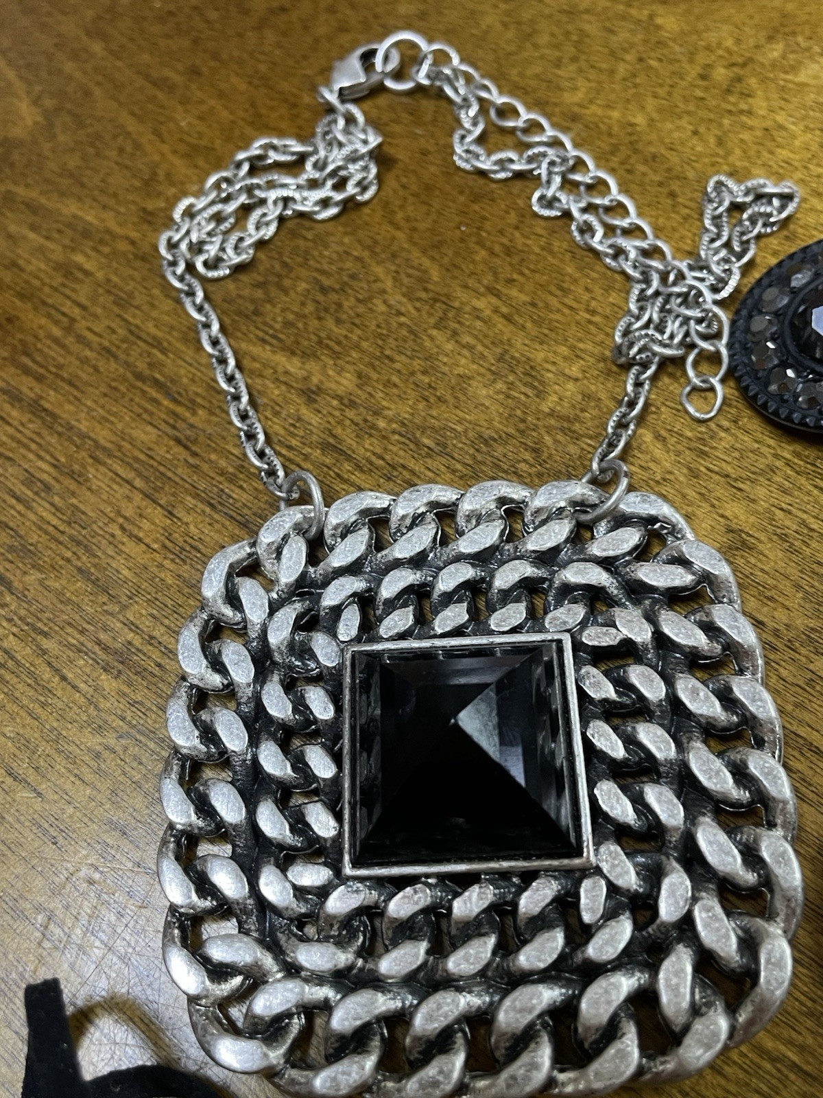 Heidi Klum Signed Jewelry Lot. 2 Necklaces & 2 Pr Earrings