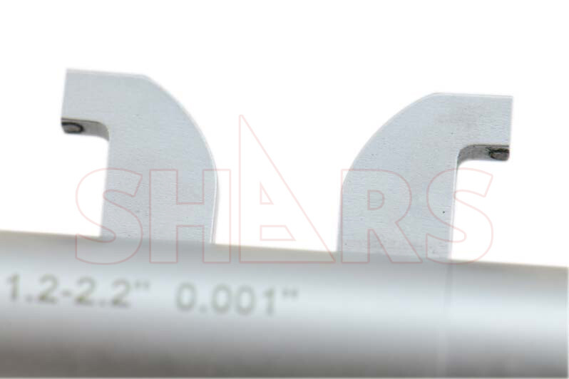 SHARS BEST PRECISION .20 - 2.2" INSIDE MICROMETER SET NEW P}