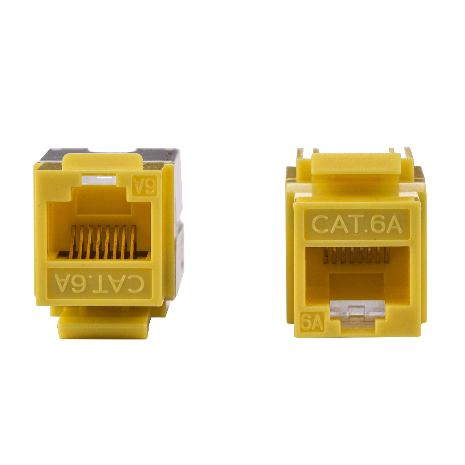 Cat6a Keystone Jack Lan Network 45 Degree RJ45 Tool Punch down Set lot