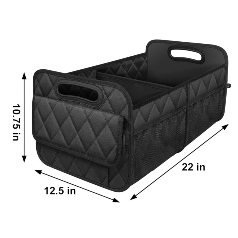 Car Trunk SUV Cargo Organizer Foldable Collapsible Multipurpose Storage Box Bag