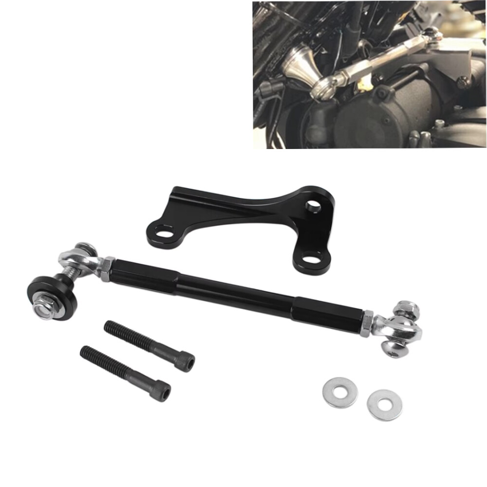 Black Anodized Frame Stabilizer For Harley Touring CVO Electra Glide 09-16 2015