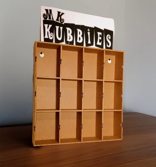 Funko Pop Display shelf Kubbie FOUR PACK...economy naked version!