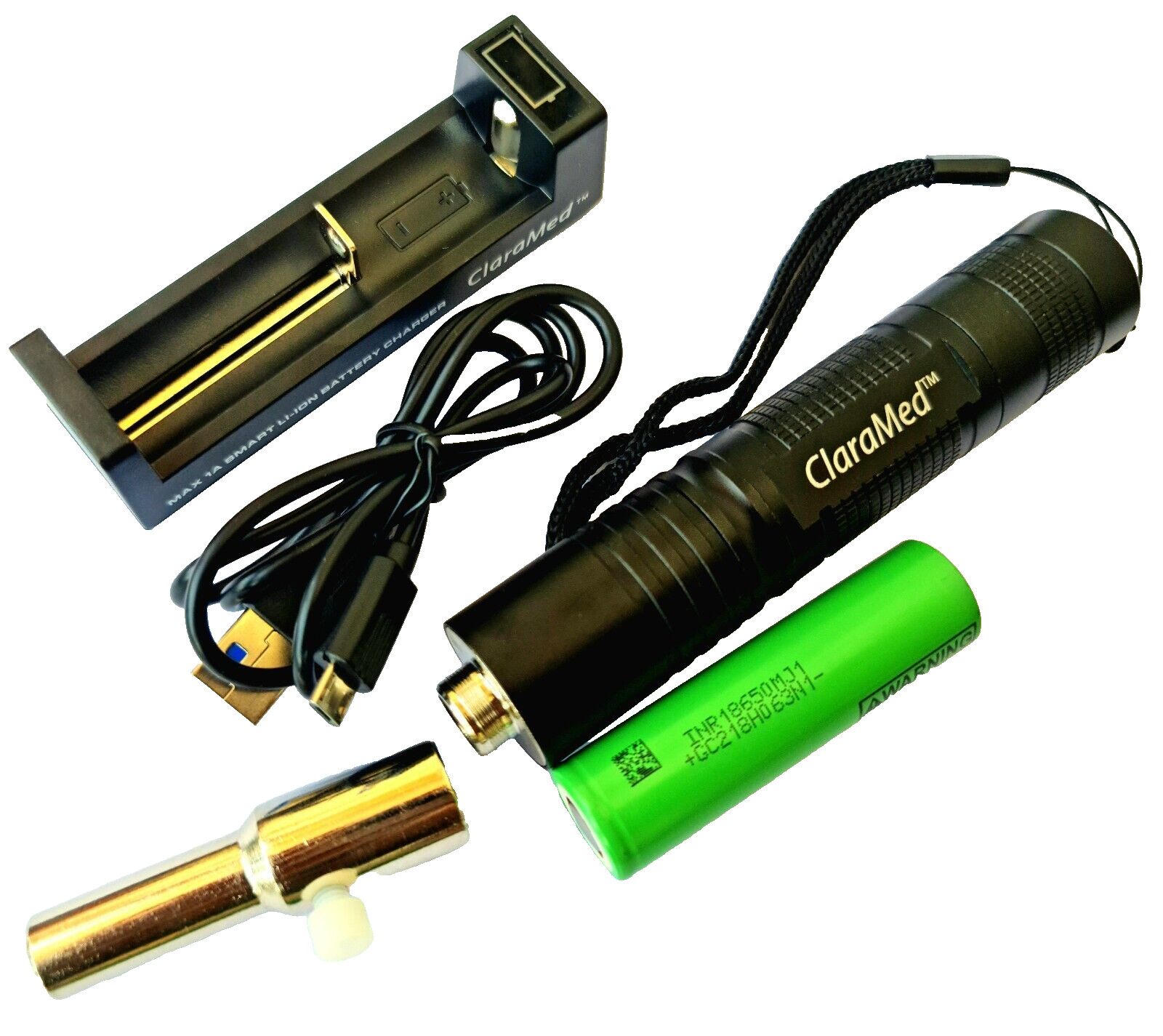 Olympus compatible endoscope LED LIGHT SOURCE + LG Battery + Charger L3