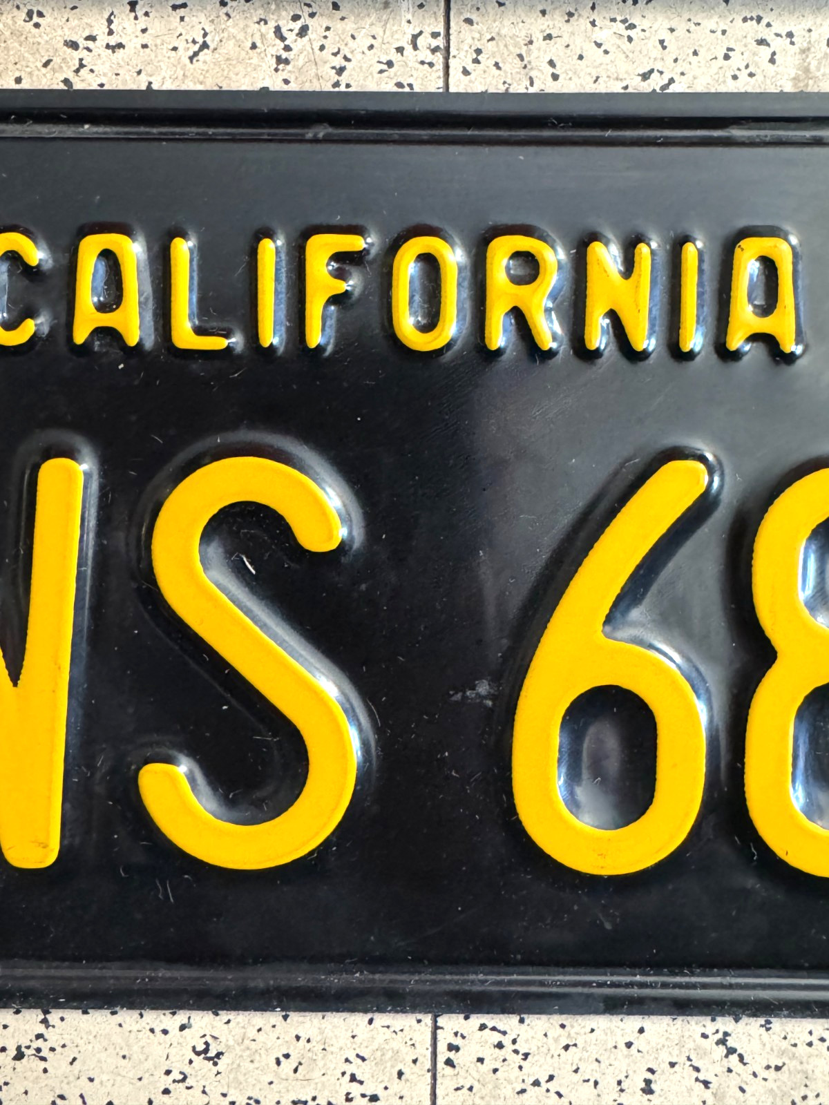 1968/1964/1963 CALIFORNIA license plates *PAIR* — DMV CLEAR — ORIGINAL car tags