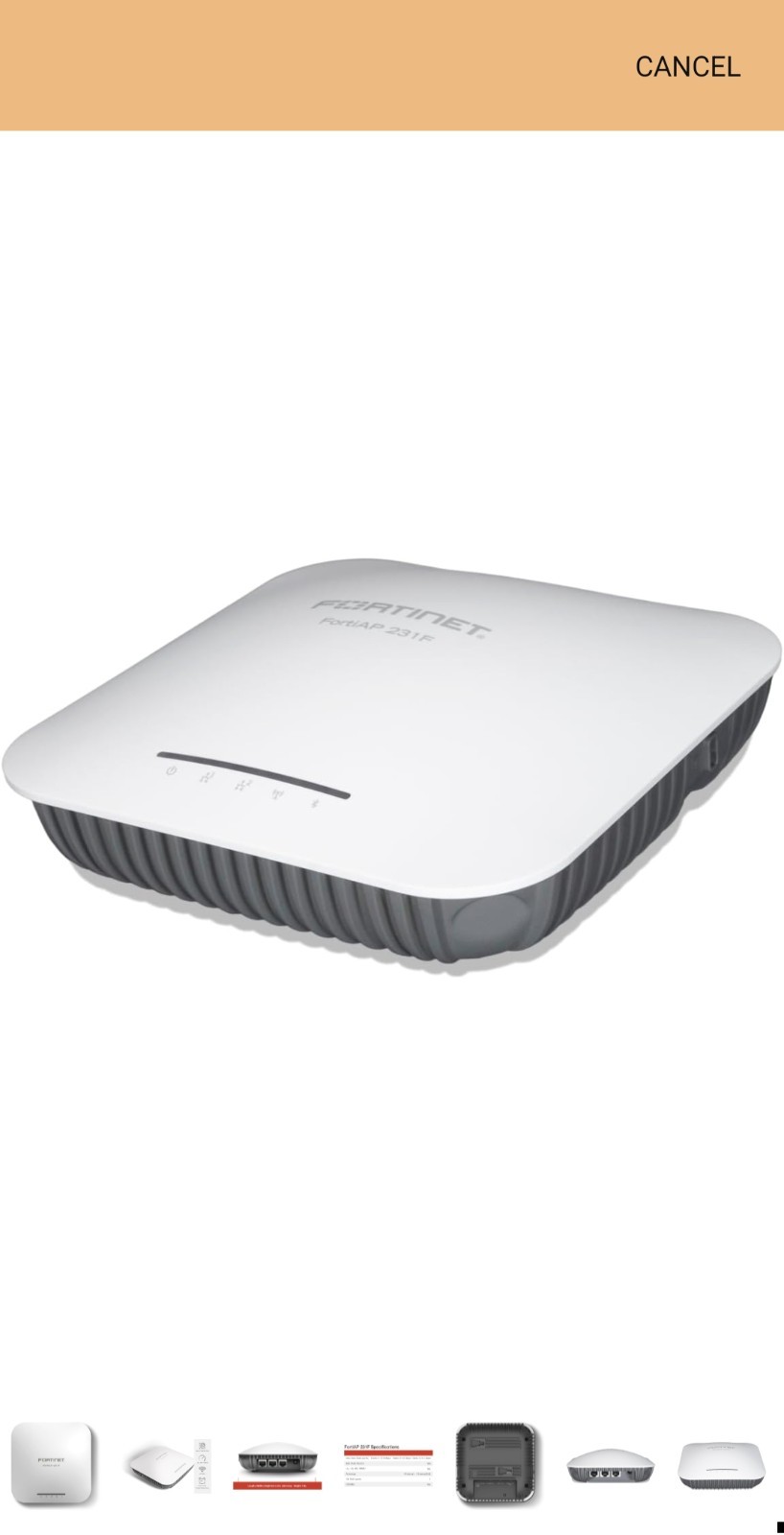 Fortinet FortiAP 231F Wireless Access Point *Tested*