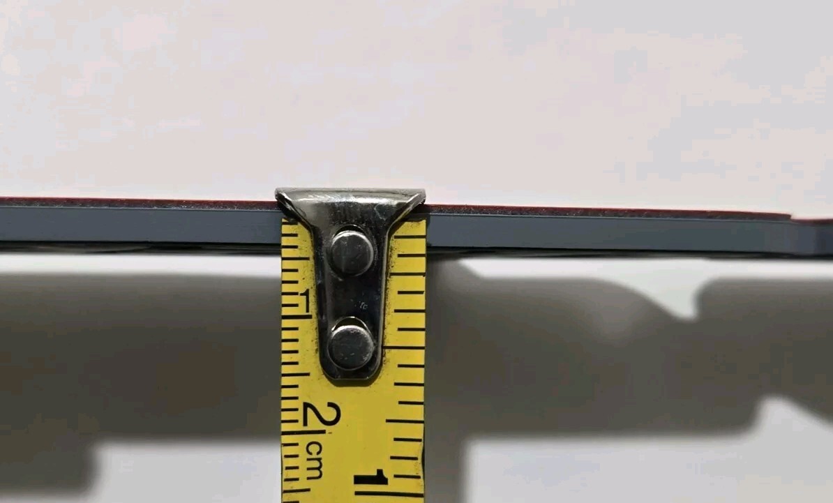 2PK SNAP ON TOOL BOX FLAG LOGO EMBLEM MATTE BLACK Plastic Badge Decal 8" + GIFT