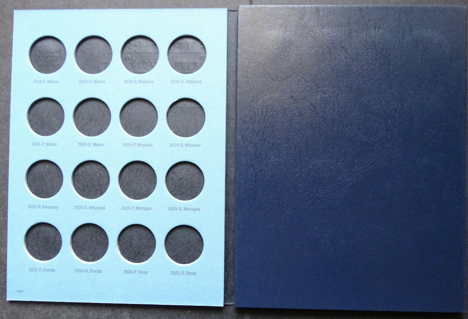Set of 2 Whitman American Innovation Dollars Coin Folder 2018-2029 Album Book