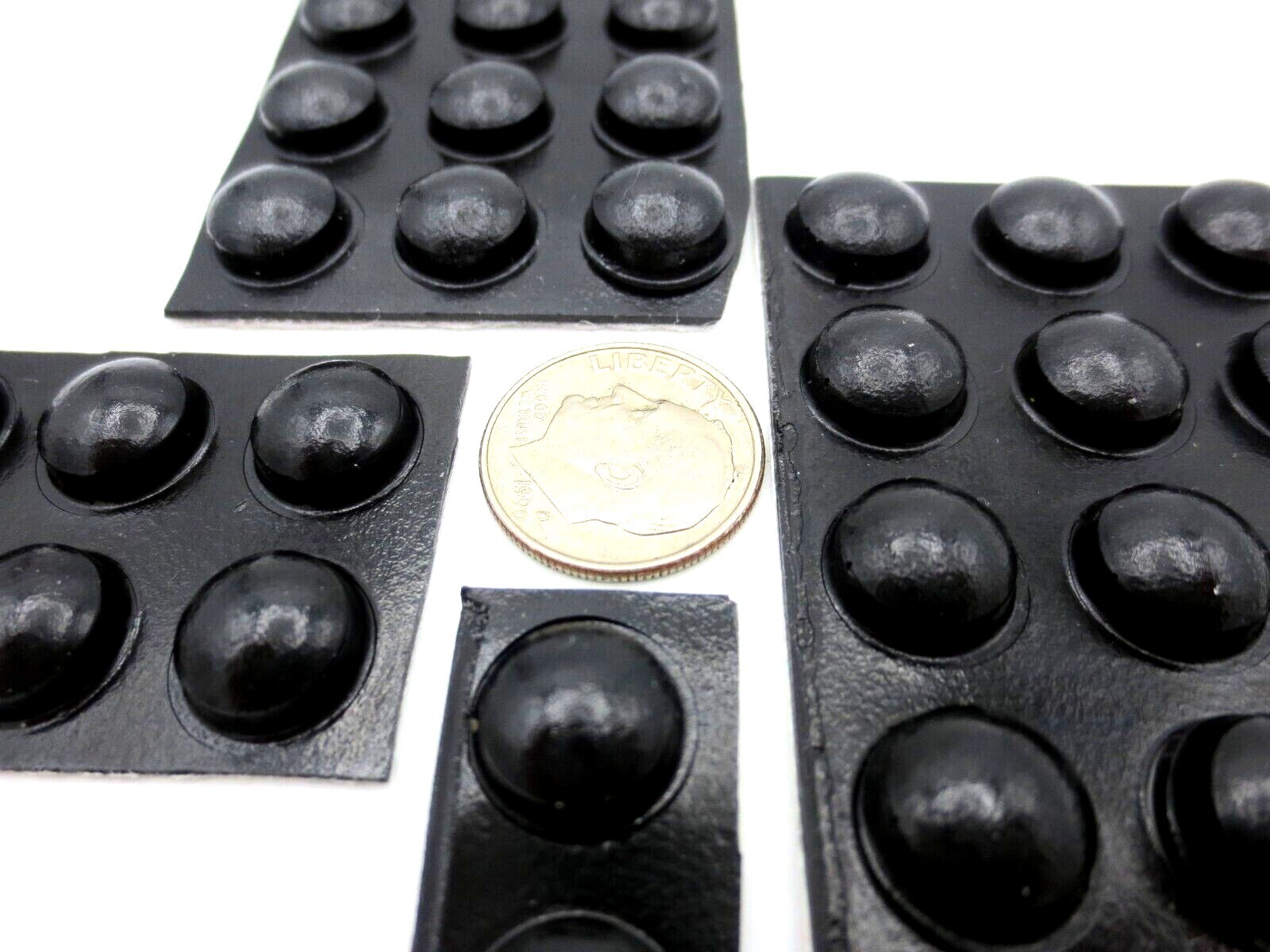 Stick on Rubber Feet for Computer Laptop Electronics Kitchen Appliance 7/16" Pad