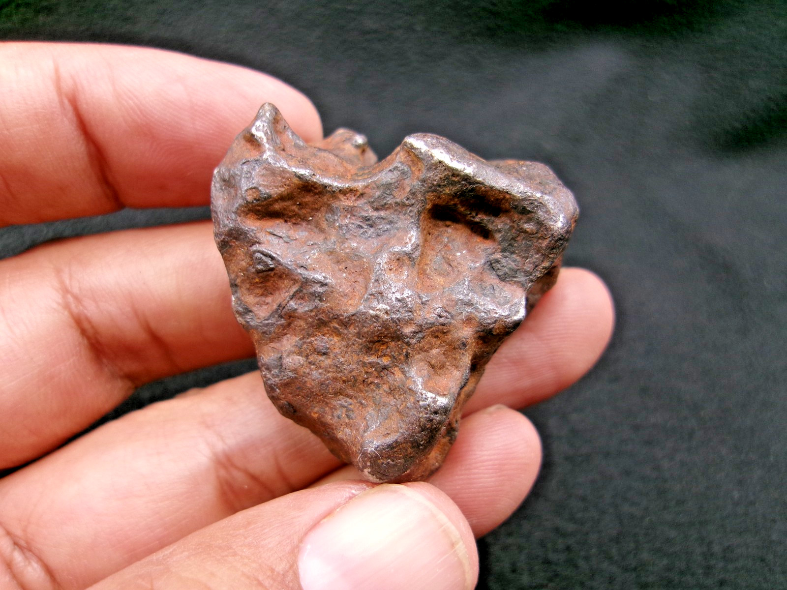 91.07 gram - AGOUDAL IRON METEORITE - IIAB Iron - Found in Morocco