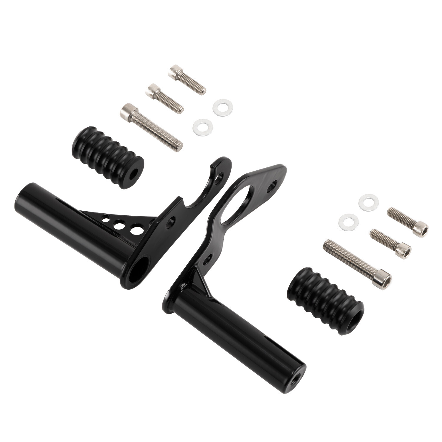 For Harley Softail Front & Rear Engine Guard Crash Bar Low Rider StreetBob 18-25