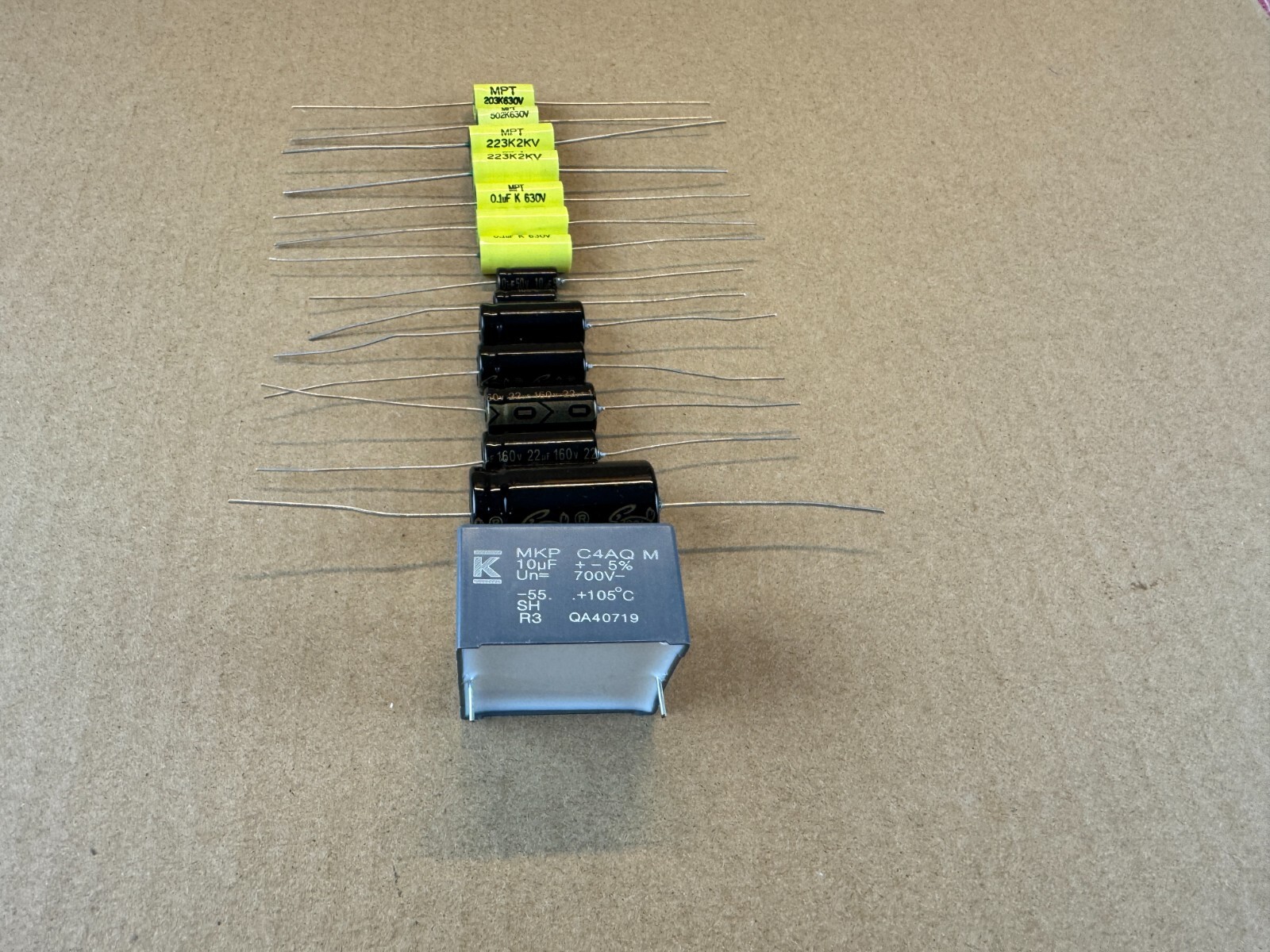 Rebuild Kit for EF Johnson Viking Ranger Radio Transmitter Recap & Instructions