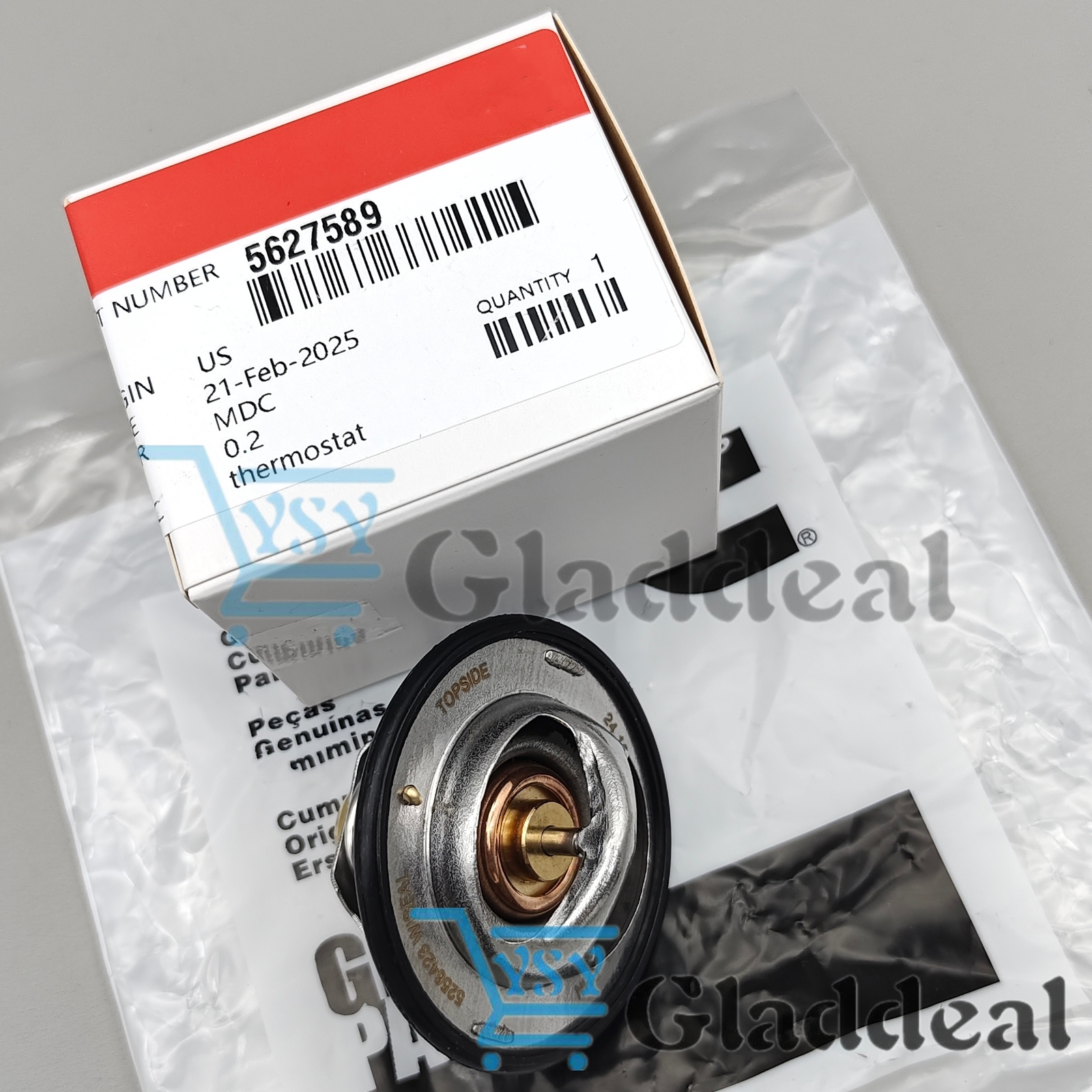 Thermostat For Cummins Engine P/N 5627589