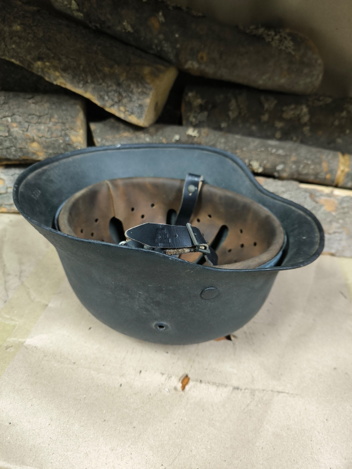 Helmet german original nice helmet M35 original WW2 WWII size 64