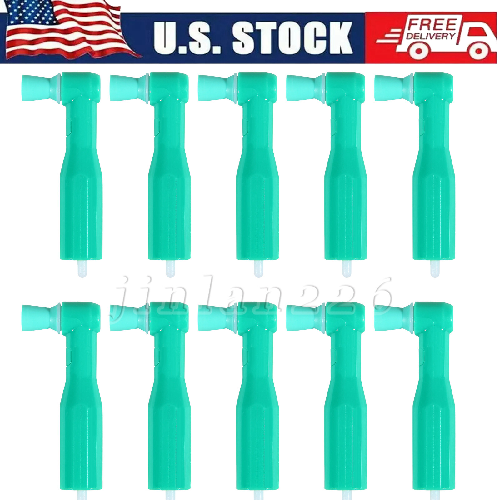 Dental Disposable Prophy Angles Regular Latex Free Right Angle 90° 100pcs