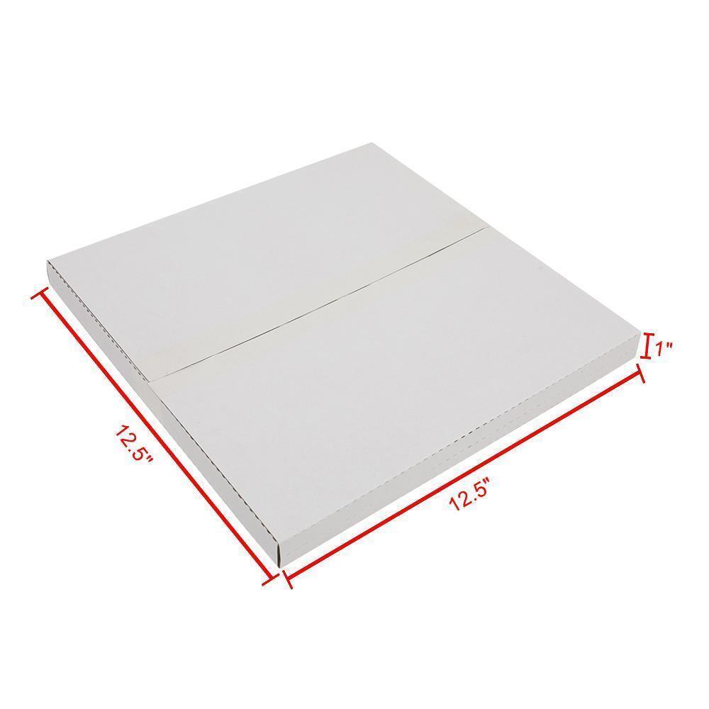 25 LP Premium Record Album Mailer Book Box Mailers 12.5" x 12.5" x 1/2" or 1"