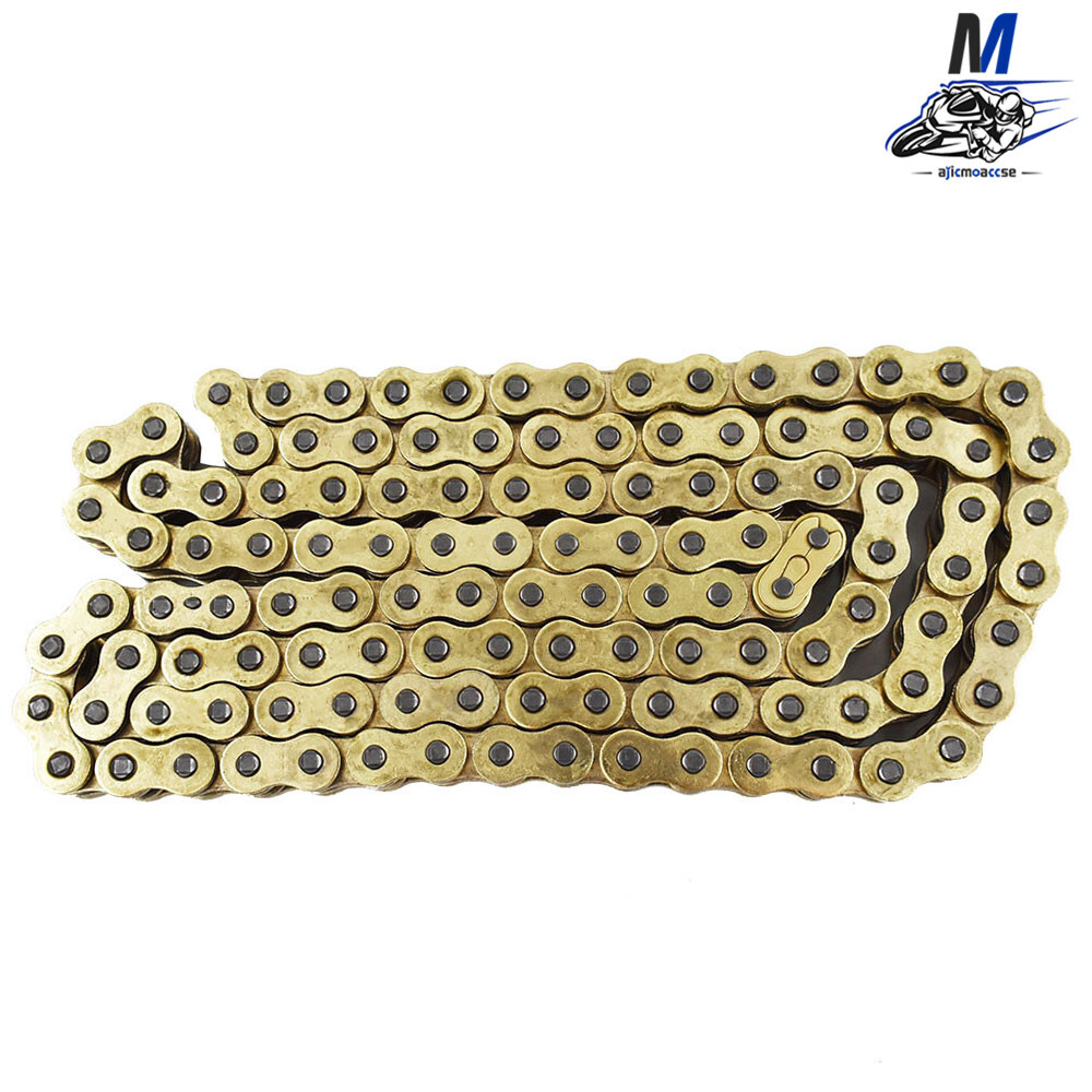 GOLD 520 Drive Chain 120 Links With O-Ring Masterlink For Dirt Bike 520×120