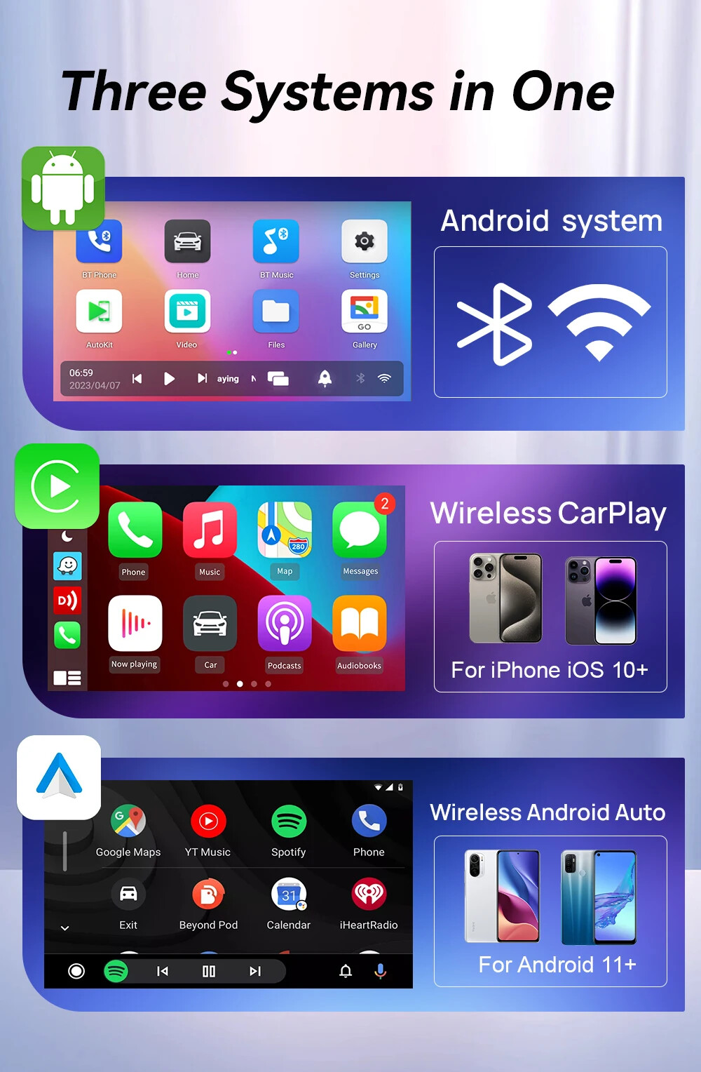 2024 CarlinKit Car Android Smart TV Ai Box Wireless CarPlay Android Auto Adapter