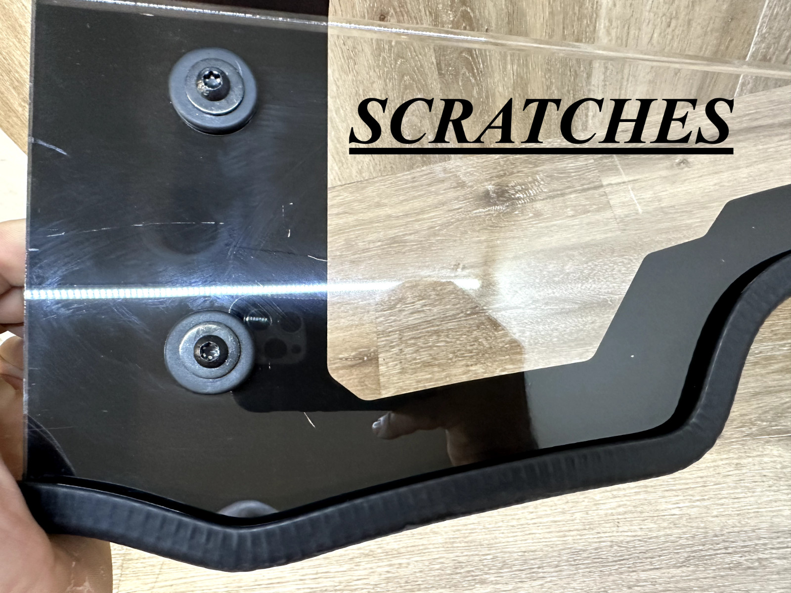 HONDA PIONEER WINDSHIELD - LOWER SECTION ONLY - GENUINE OEM