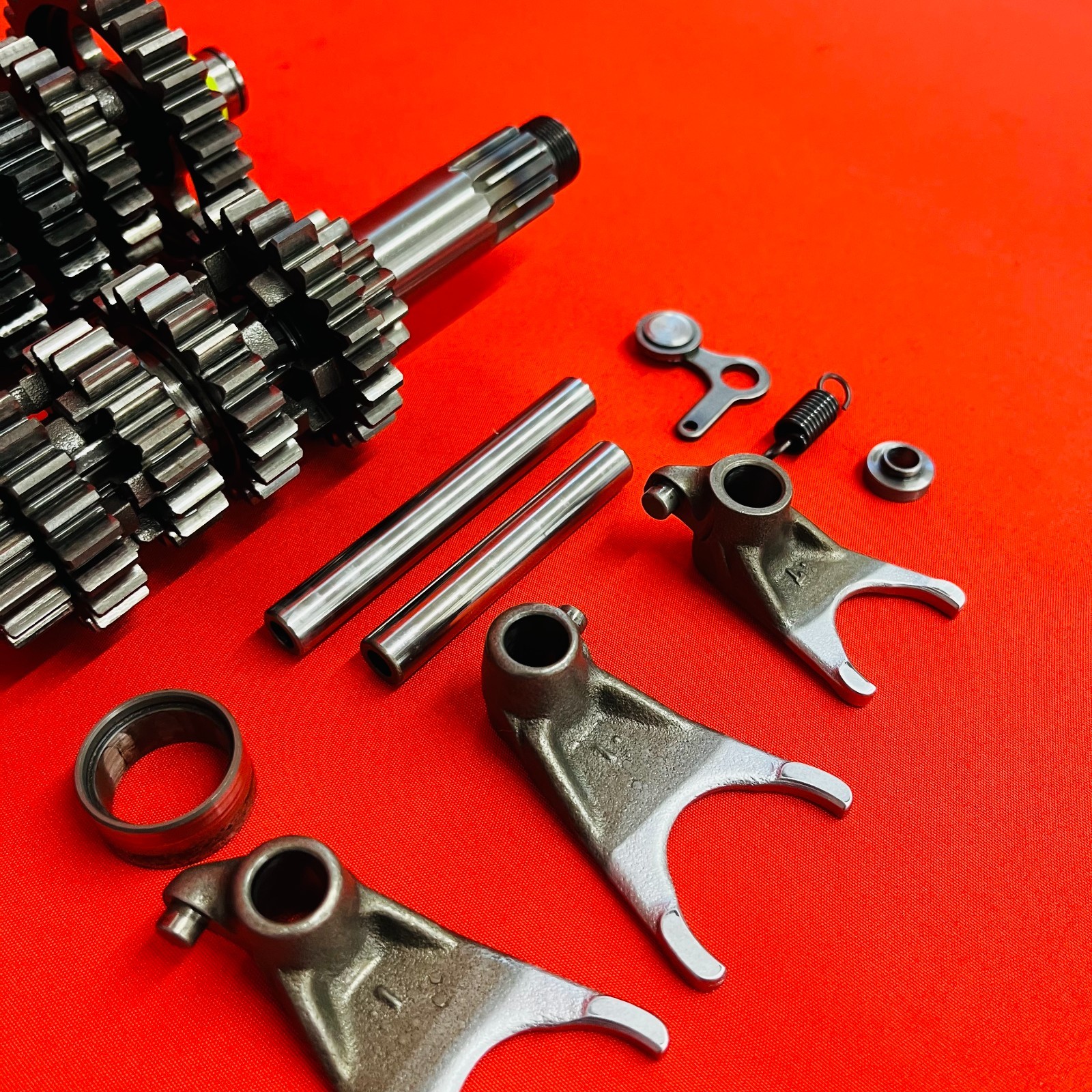 KX85 TRANSMISSION COMPLETE GEAR BOX GENUINE OEM KAWASAKI KX 85 100 (2001-2022)