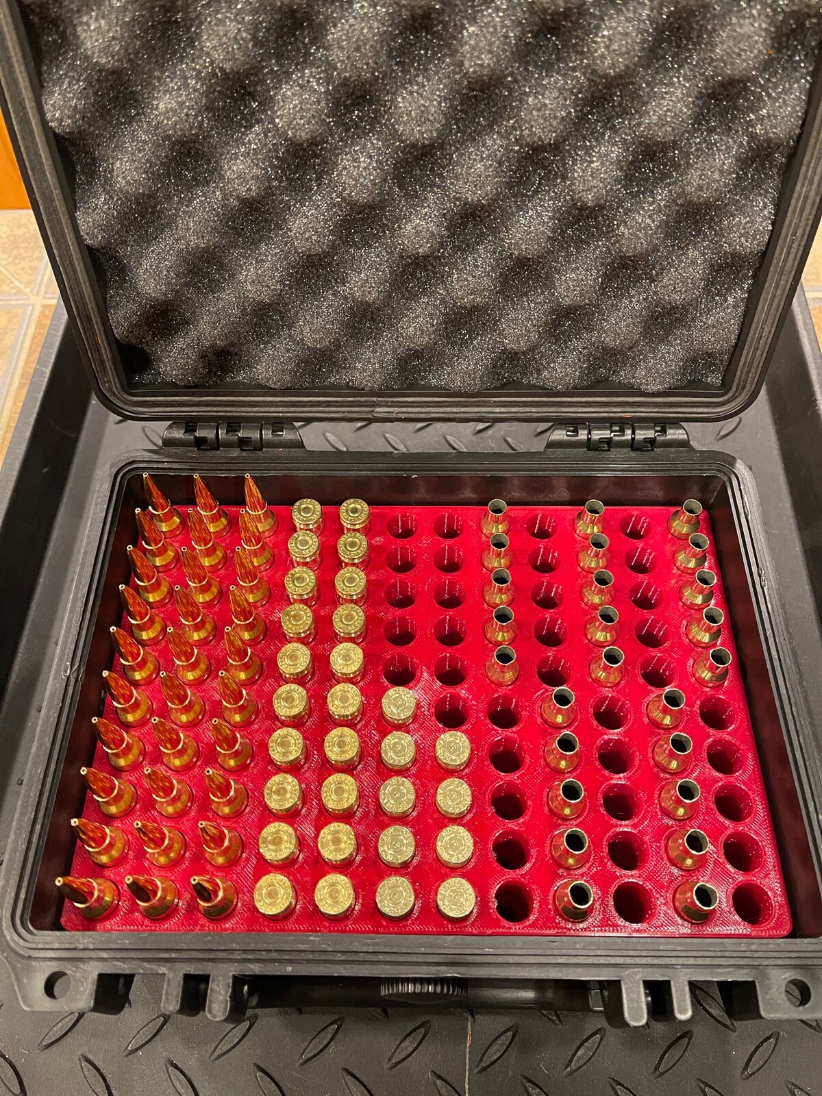 308 7mm-08 Remington Cartridge Spartan Ammo Box Case Waterproof Lockable Vented