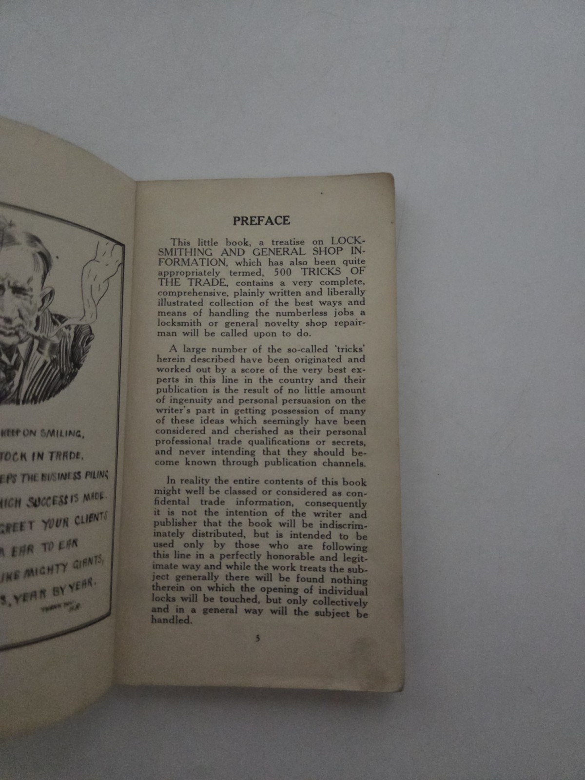 Locksmithing And Miscellaneous Shop Information Vintage Book