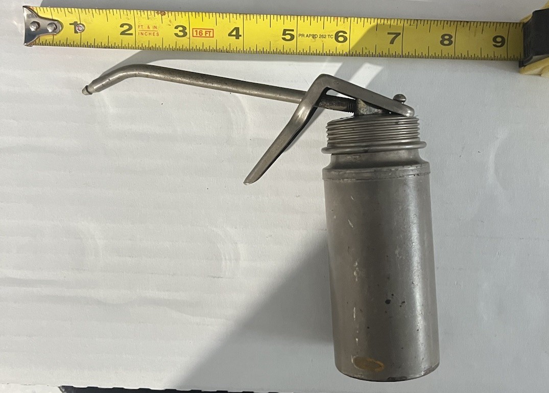 (3) Vintage Finger Pull Oilers Oil Cans Of Various Sizes & Brands