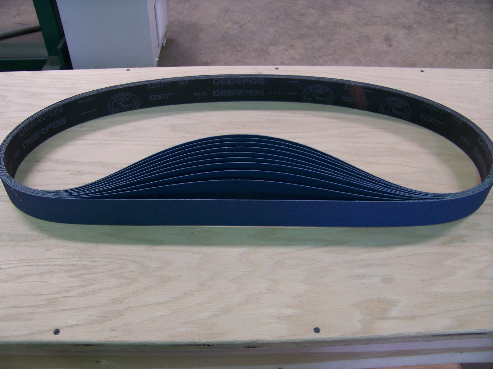 PREMIUM ZIRCONIA, X-WEIGHT SANDING BELTS 2" X 72", 10 - PACK, 80-GRIT