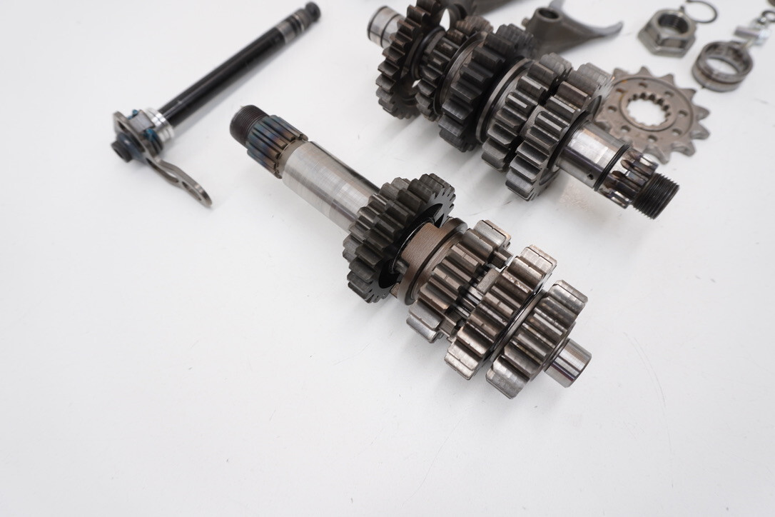 2008 KX450F Transmission OEM Tranny Gears Shaft Shift Drum Forks Kawasaki 07-11
