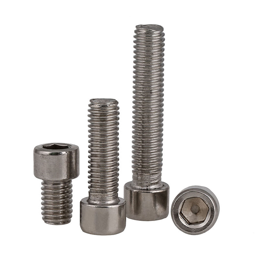 M3 M4 M5 M6 M8 Stainless Steel Allen Bolt Socket Cap Screws Hex Head DIN 912