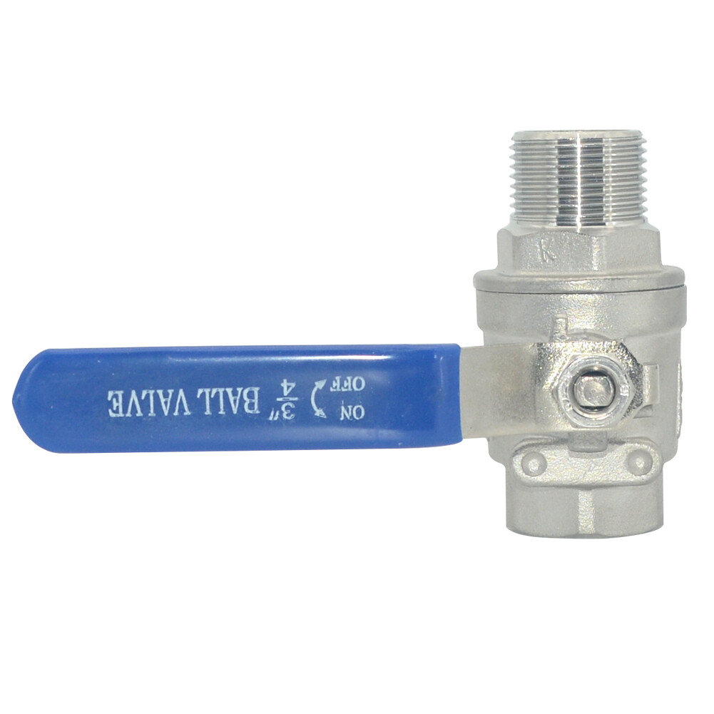 US stock 3/4 0.75 in inch NPT thread MALE to Female Full Port Ball Valve ss 304