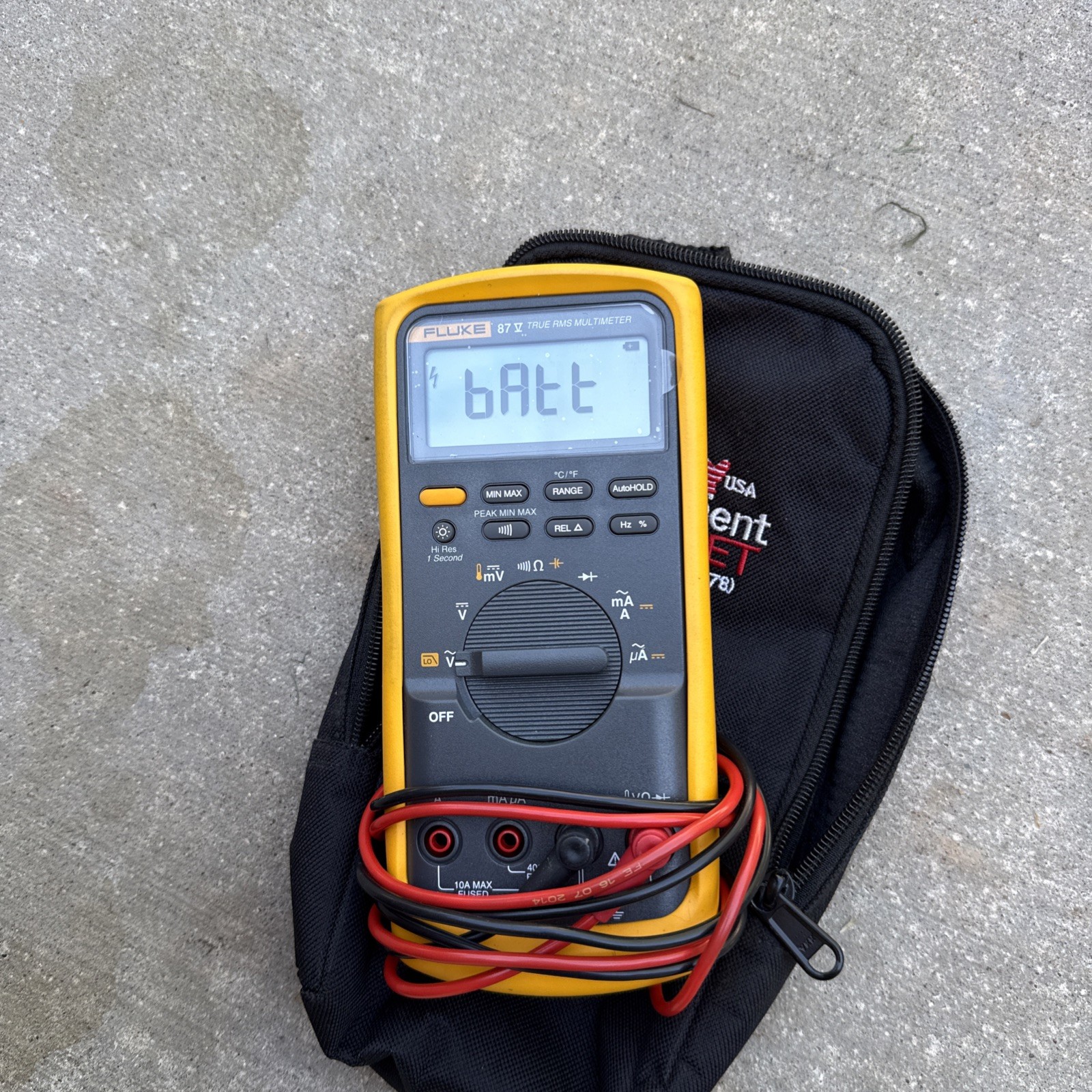 FLUKE 87V *NEAR MINT!* TRUE RMS INDUSTRIAL MULTIMETER! COSTS $561.99 NEW!
