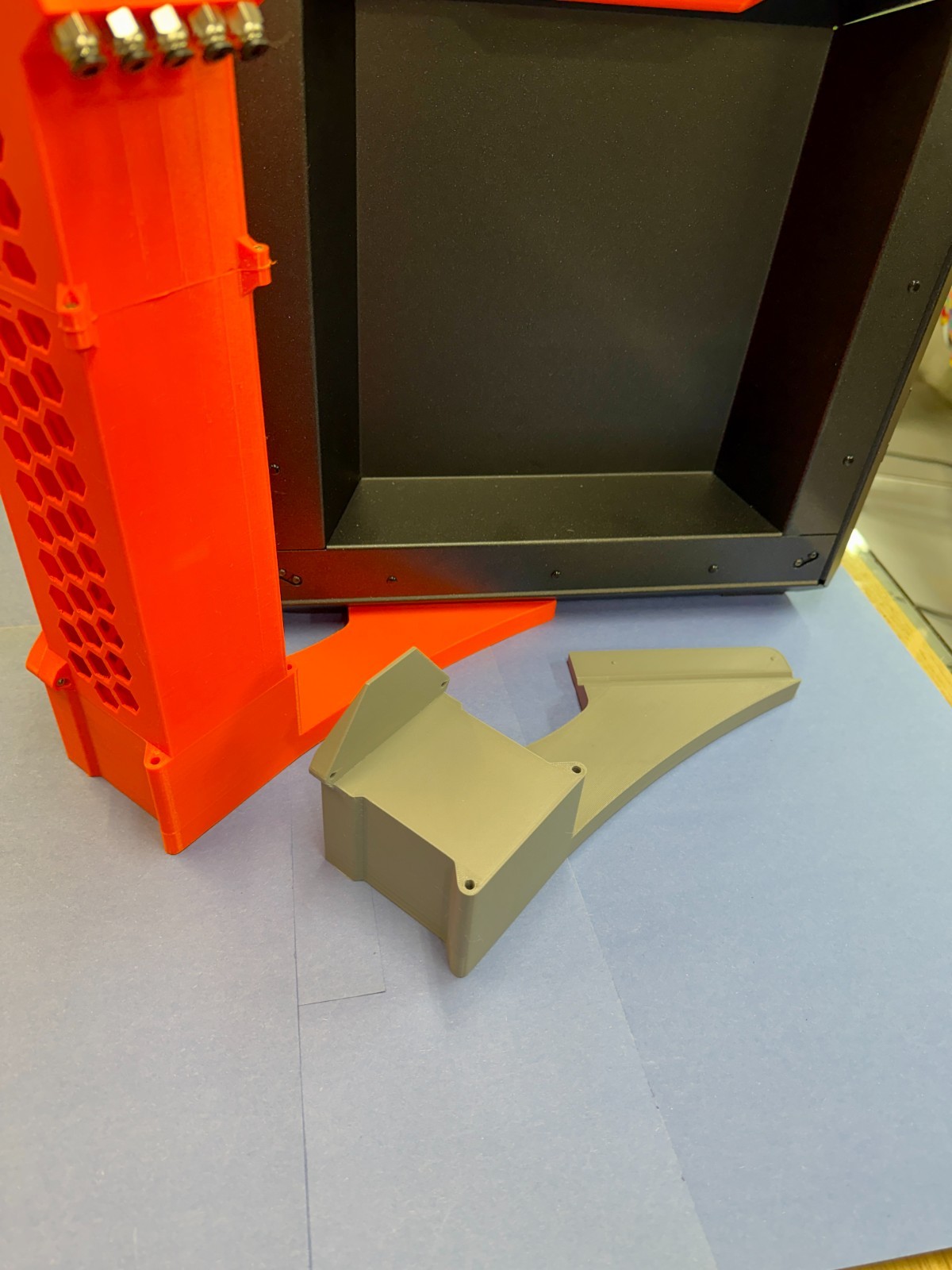 Prusa Core One RMU Filament Buffer Mount for MMU3 MMU2S – Wedge Group RMU Holder