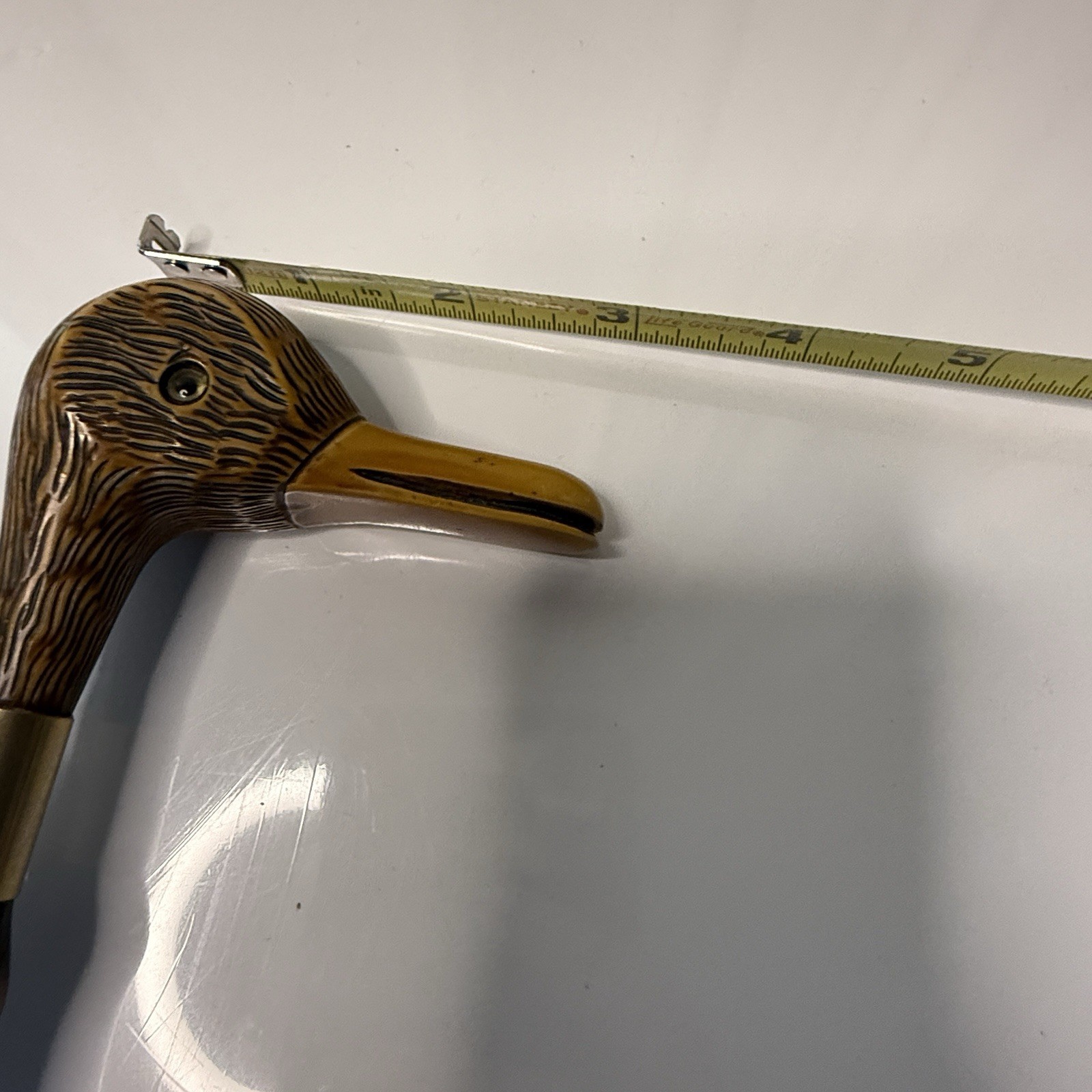 Duck Head Shoe Horn Vintage Made In Italy 18" Long