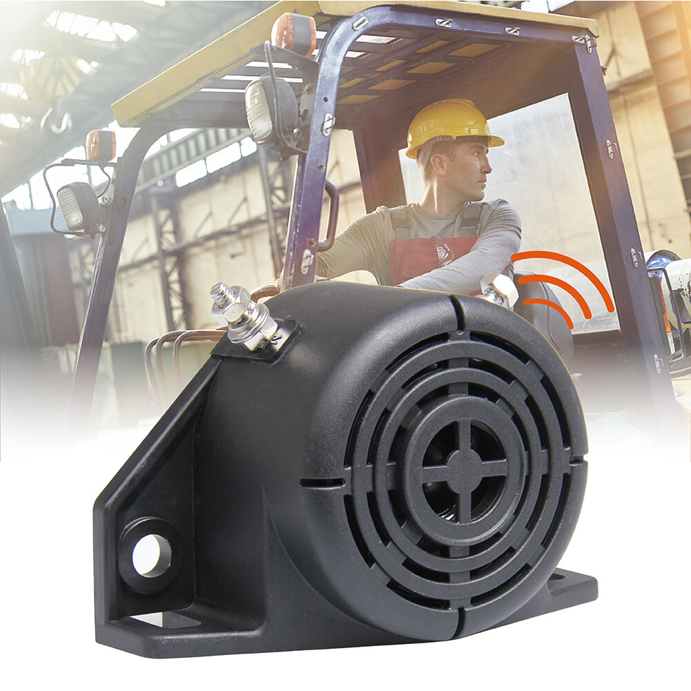 Universal 102dB Back-up Warning Alarm Beeper Reversing Horn Truck Heavy Vehicle