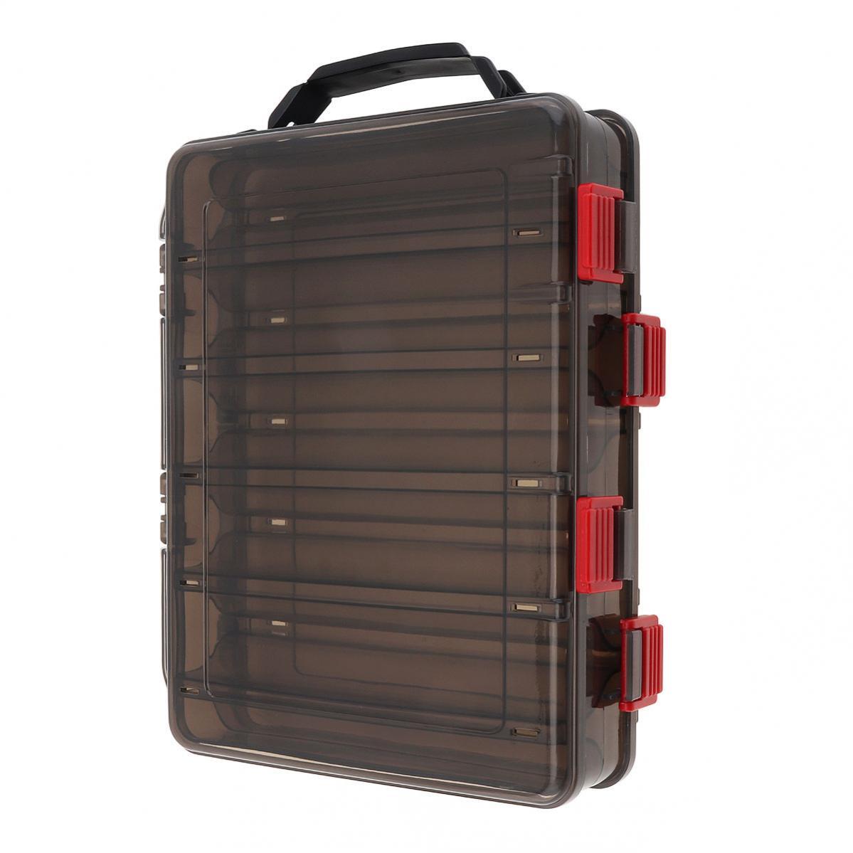 20 Compartments Tackle Storage Box Fishing Lure Bait Portable Organizer Case US
