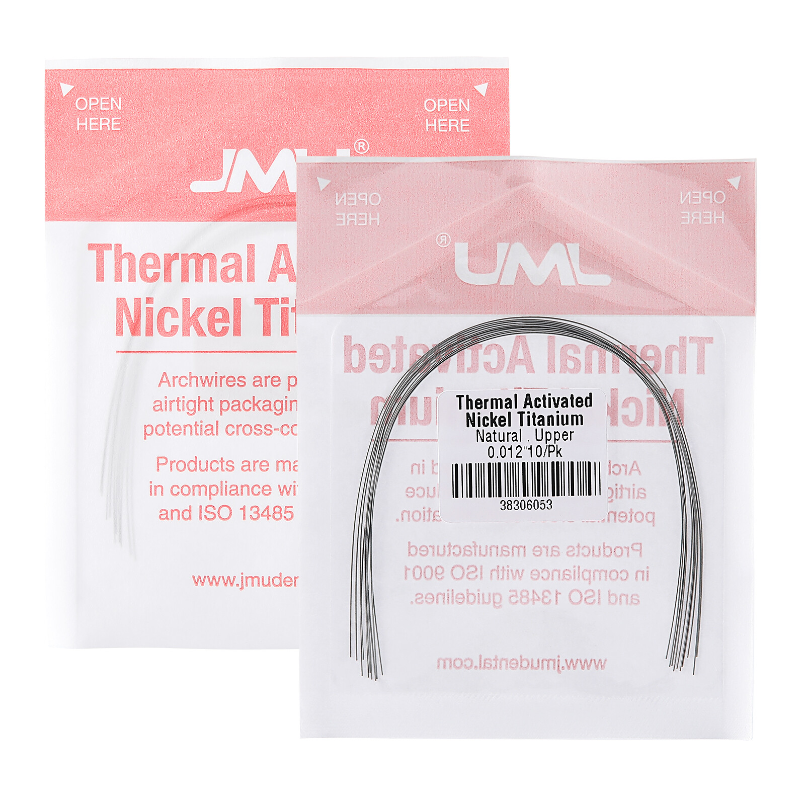 10Pks Ortho Archwire NiTi Thermal Natural Activated Form Round/Rectangular