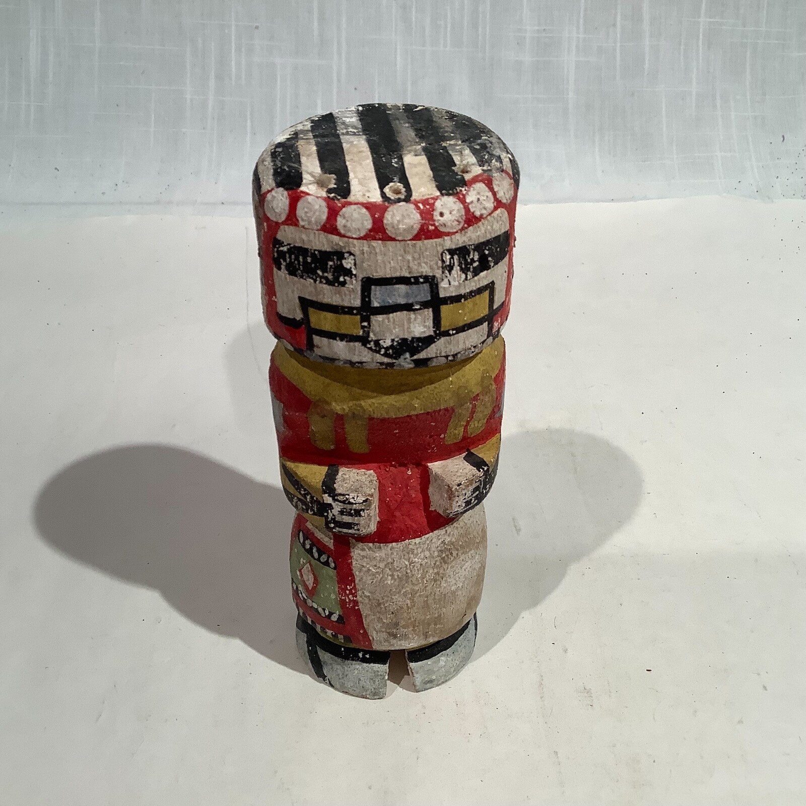 ORIGINAL 1930's-1940's HOPI COTTONWOOD KATSINA DOLL, 5.5", PROB. BY OTTO PENTEWA