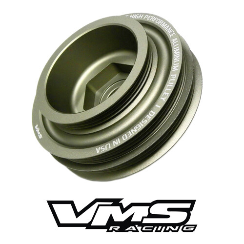 VMS RACING LIGHT WEIGHT OEM SIZE CRANK SHAFT PULLEY FOR 94-01 ACURA INTEGRA B18