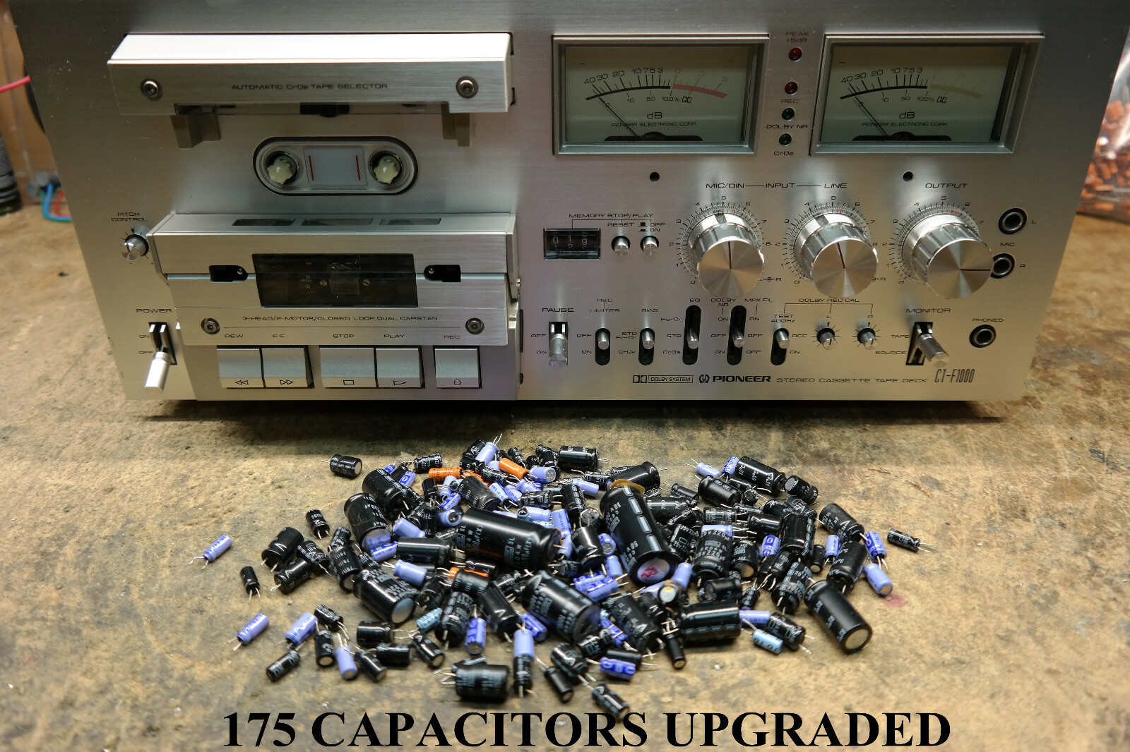 Pioneer CT-F1000 Cassette Deck Professional Restoration Repair Service