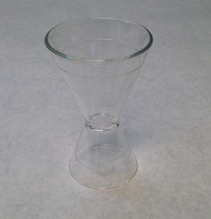 Plastic SUPER DOUBLE JIGGER 3oz. X 1-1/2oz. Shot Pourer #8014 EACH