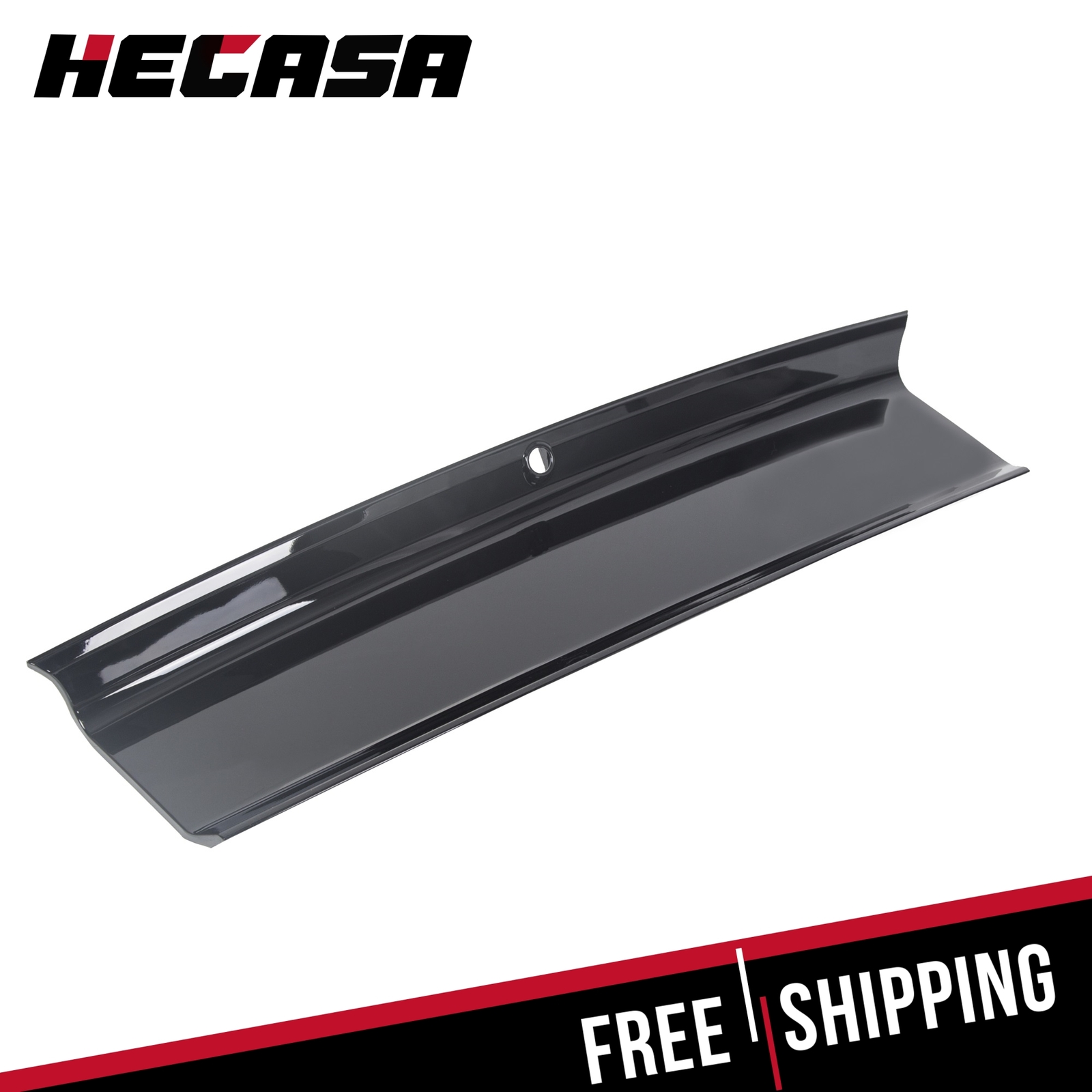 For 2015-2023 Ford Mustang GT Gloss Black Rear Trunk Deck Lid Panel Trim Cover