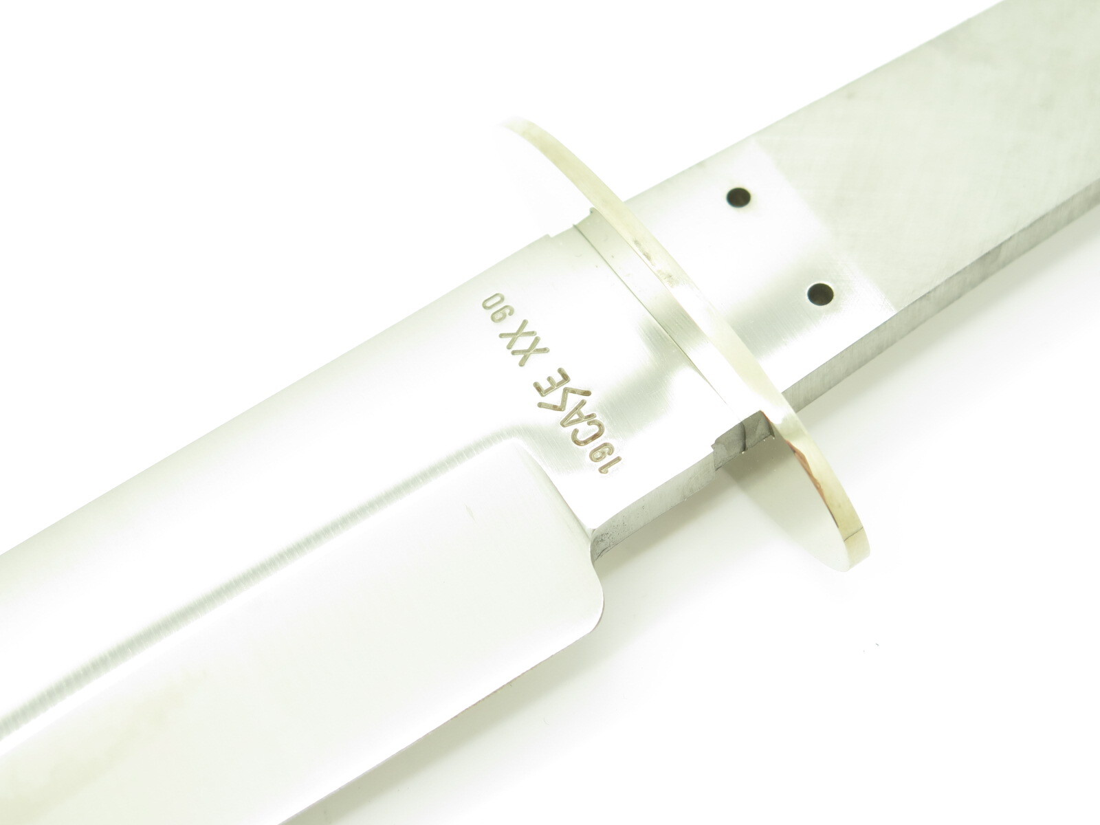 Vtg 1990 Case XX Rio Grand Bowie 10" Fixed Knife Blade Blank & Guard