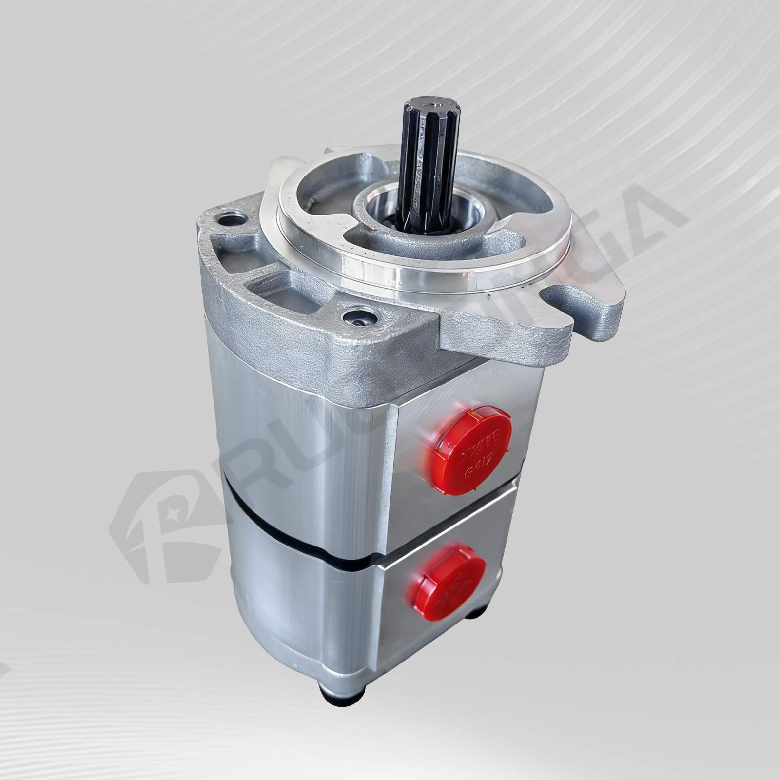 AGT Hydraulic Pump Two-Section for Skid Steer Loader KTT23 Accessories New