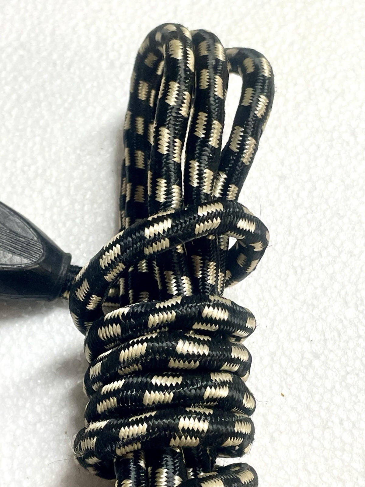 Antique Vintage 6' Cloth 2-Prong Appliance Cord Bakelite "N" Logo Art Deco NICE