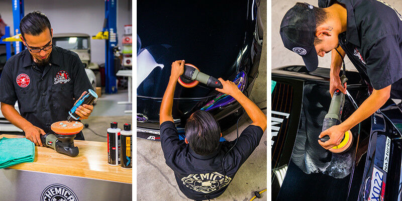 Chemical Guys HEX_3KIT_5 - Hex-Logic 5.5" Buffing Pad Sampler Kit