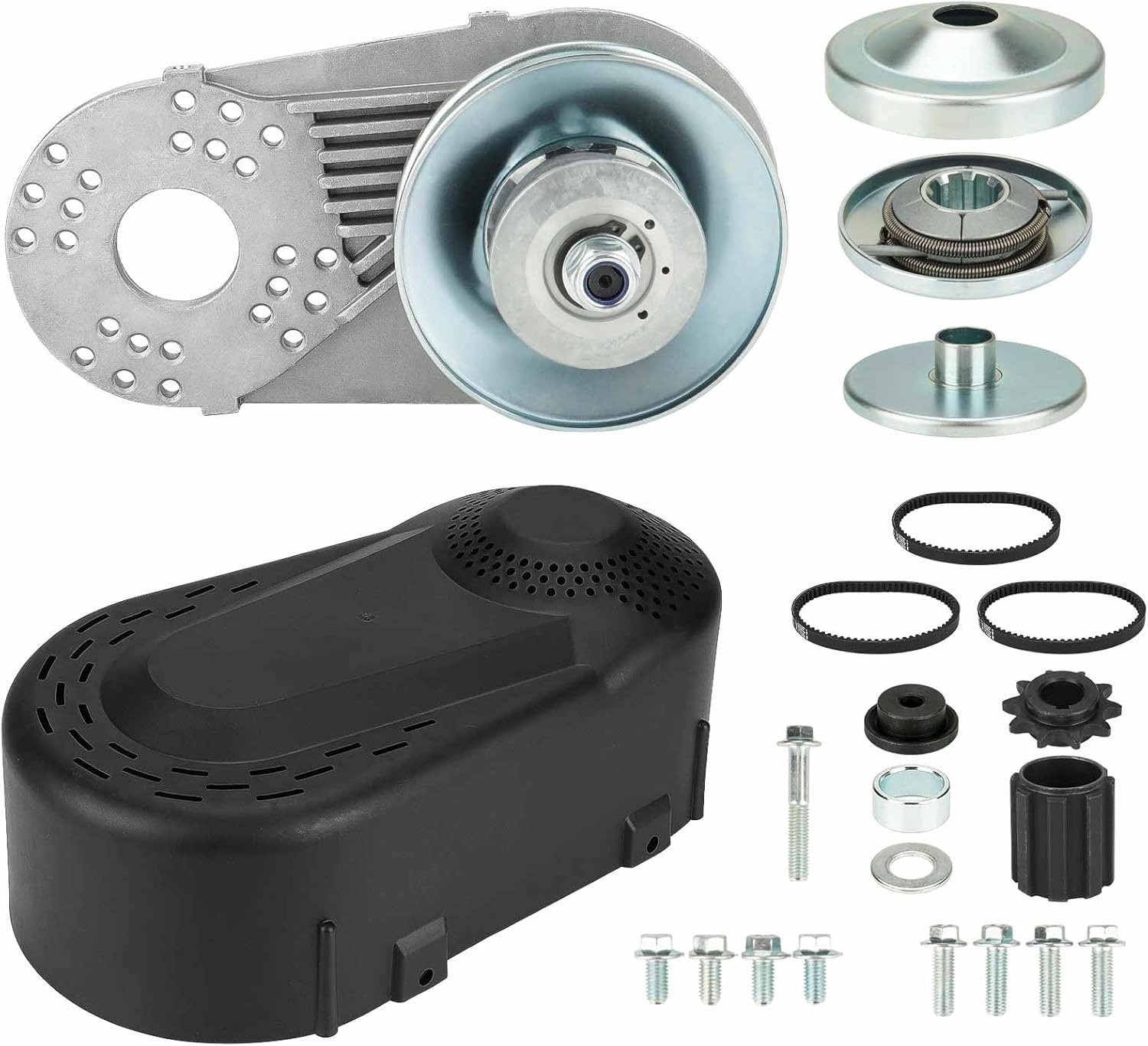 30 Series Go Kart Torque Converter Clutch 1" Bore Transmission 10T #40 41 420