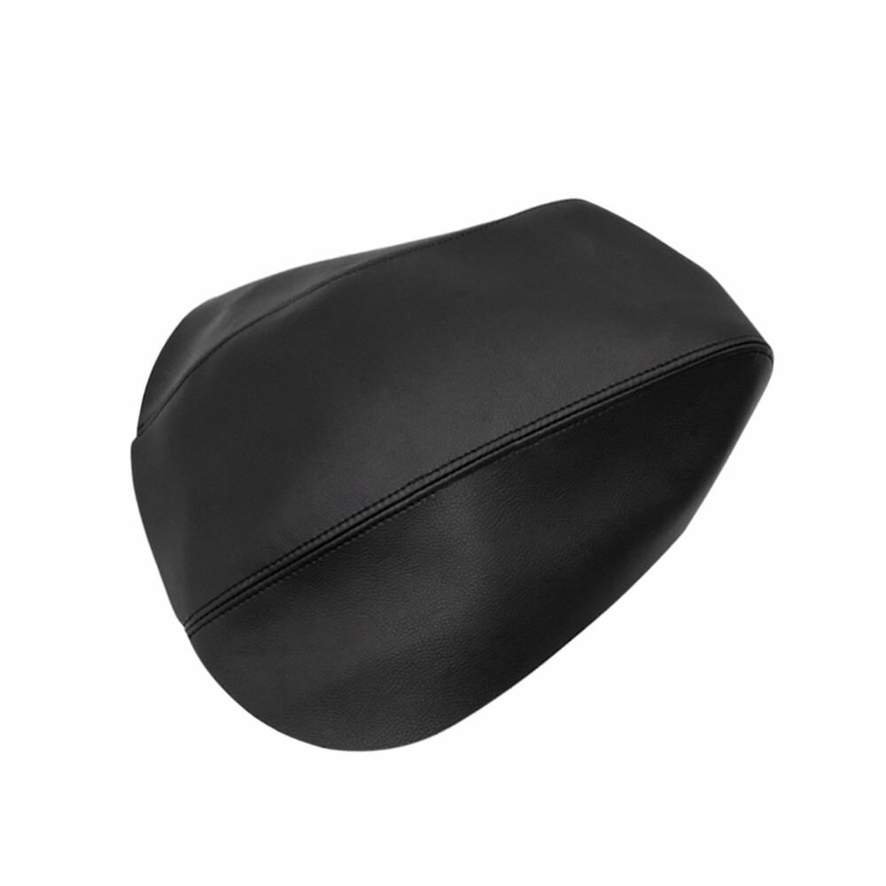 Leather Center Console Armrest Lid Cover For Ford Explorer 2011-2018 Black