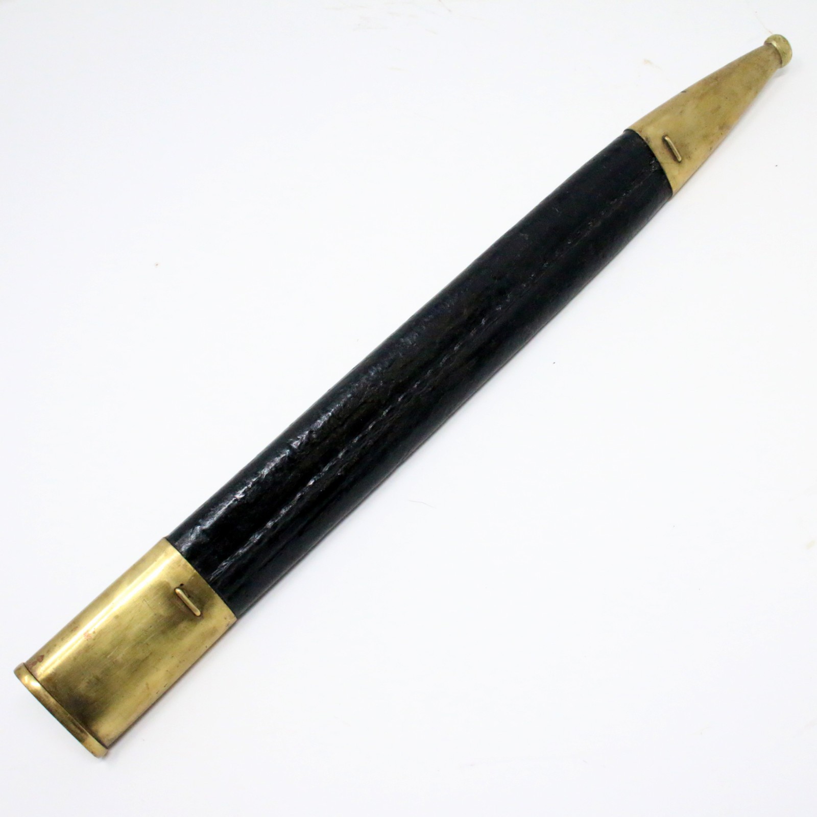 Argentine M1909 Mauser Bayonet Hooked WKC Solingen Leather Scabbard w/Fittings D